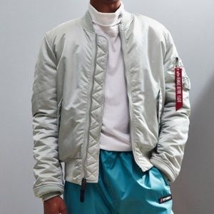 alpha industries x UO reversible bomber jacket